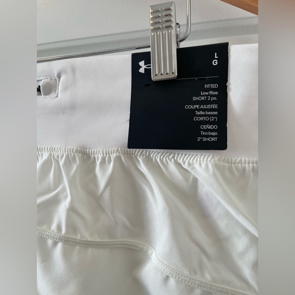 [NWT] Under Armour UA Launch Pro 2'' Shorts | White | L - Picture 6 of 10